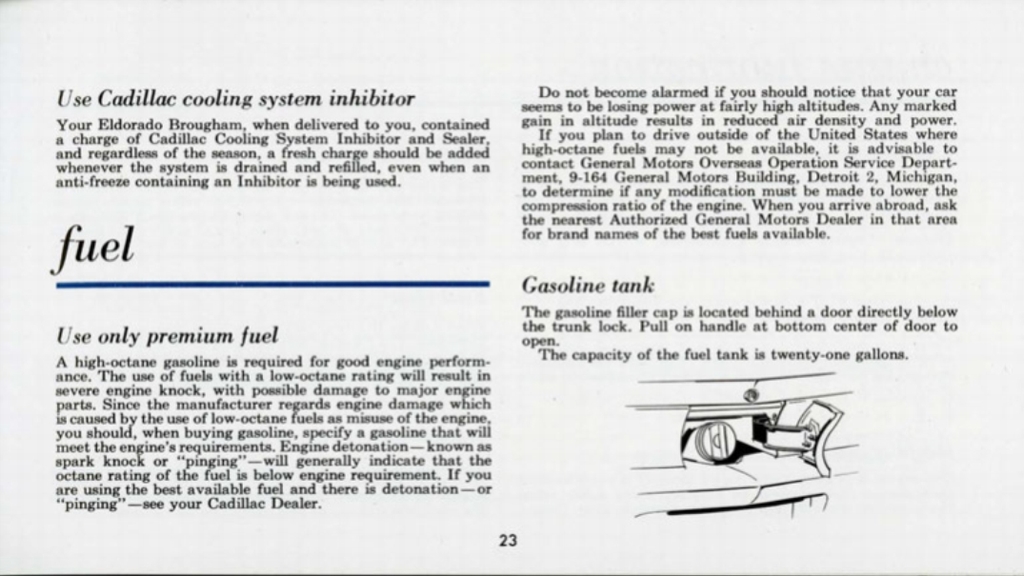 1959 Cadillac Eldorado Owners Manual Page 9